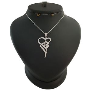 گردنبند نقره مردانه ترمه ۱ طرح مادر کد mas 00234